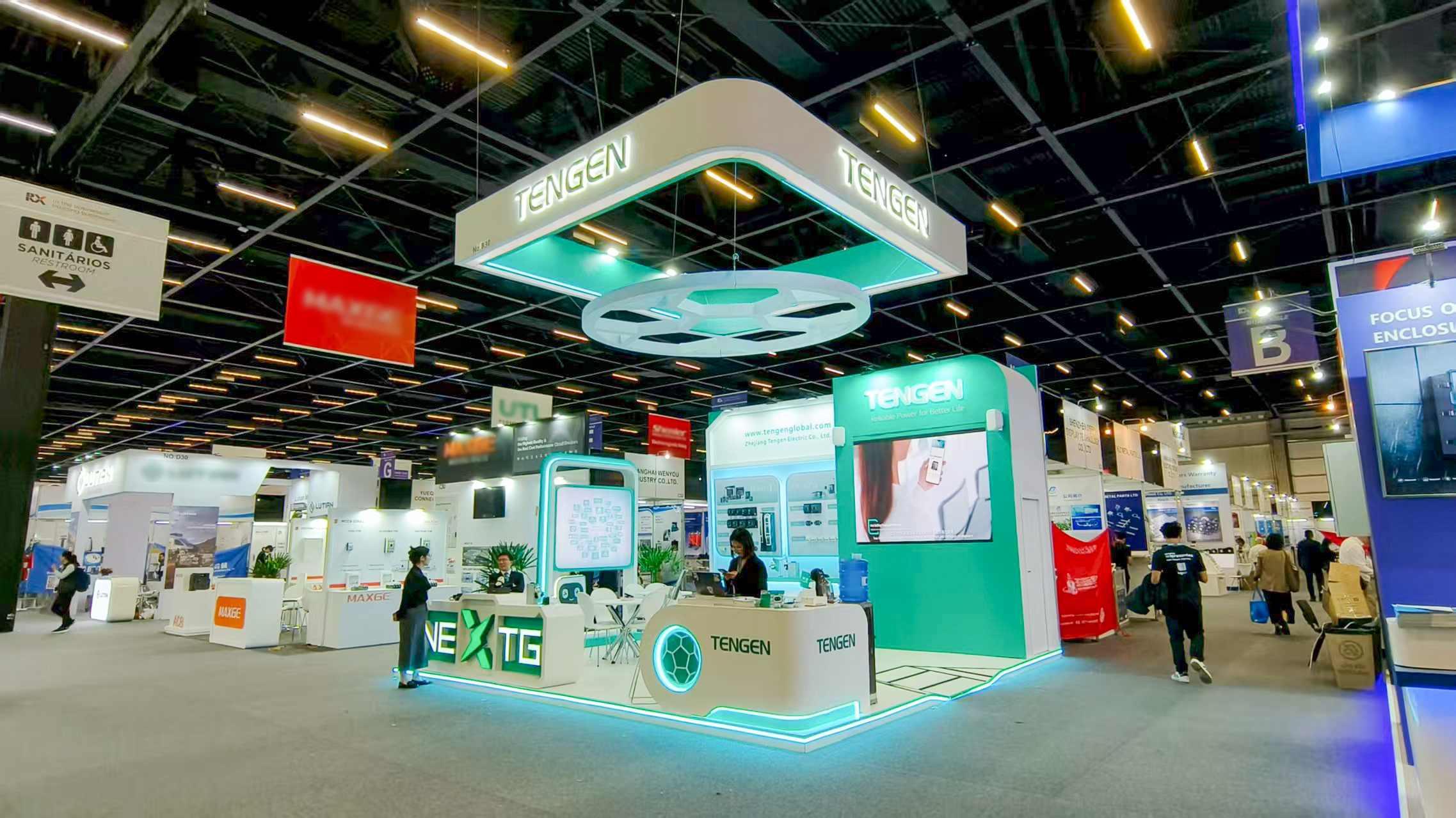 闪耀拉美丨pg电子官网入口亮相FIEE巴西国际电力展